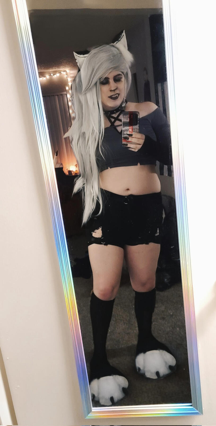 Loona Helluva boss Cosplay Sparx BADGRRL BVDGRRL